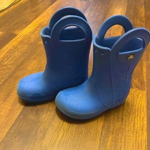 Toddler Crocs Rainboots size 10